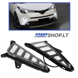 TOYOTA CHR LED dienos šviesos žibintai